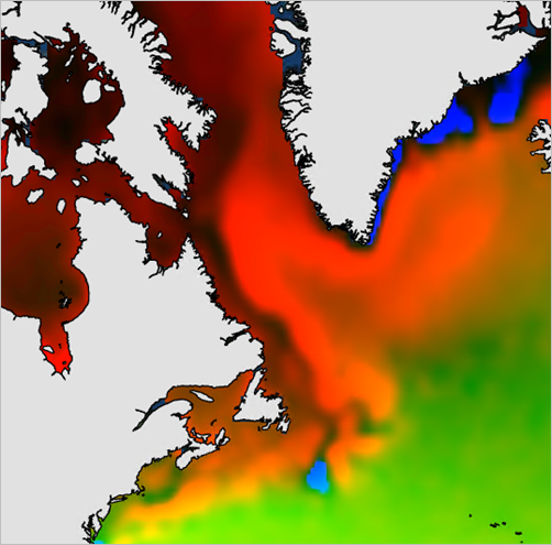 Linear trend results in RGB Linear trend results in RGB